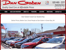 Tablet Screenshot of dangobencars.com